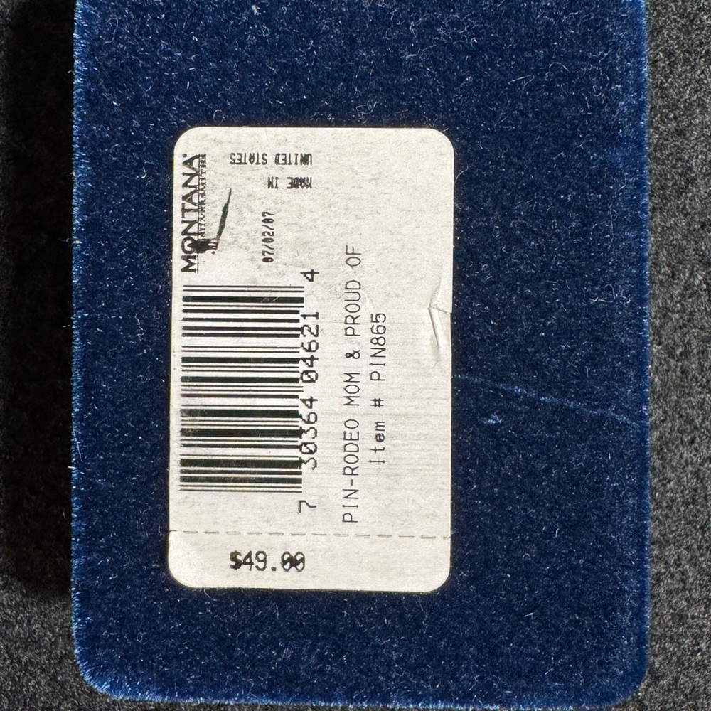 Montana Silversmiths Rodeo Mom Pin - Picture 2 of 4